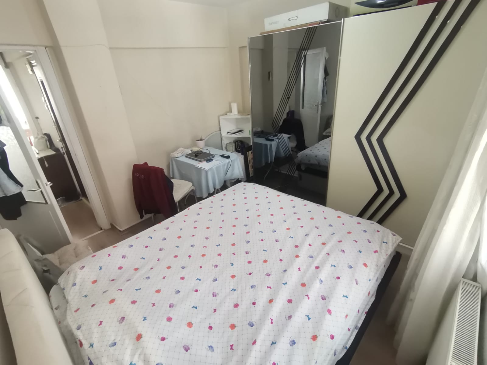 efeler mahallesi'nde arakat 2+1 geniş daire