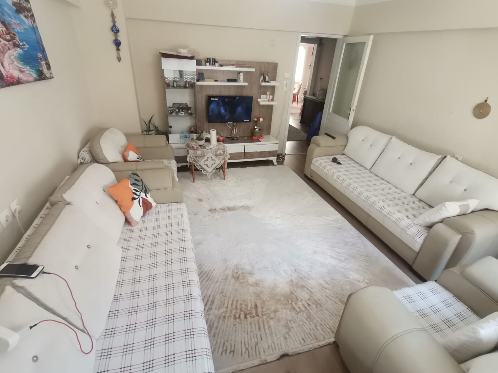 efeler mahallesi'nde arakat 2+1 geniş daire