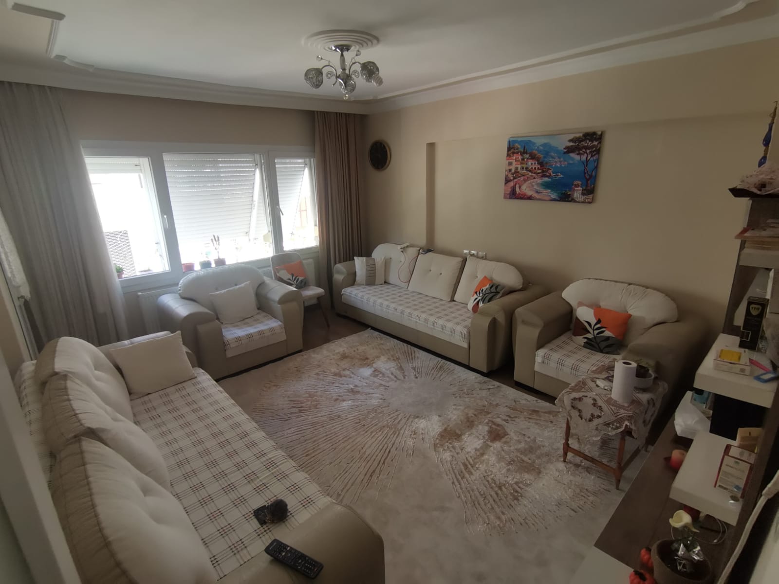 efeler mahallesi'nde arakat 2+1 geniş daire